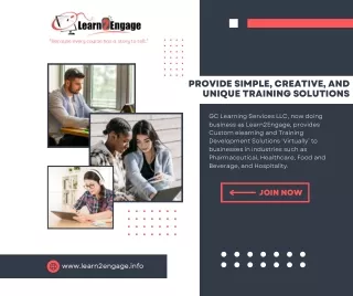 provide simple creative and unique training