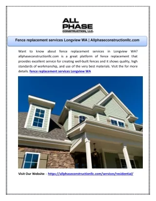 want allphaseconstructionllc com is a great