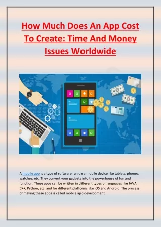 how much does an app cost to create time