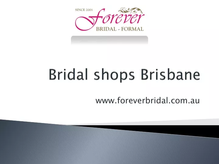 bridal shops brisbane