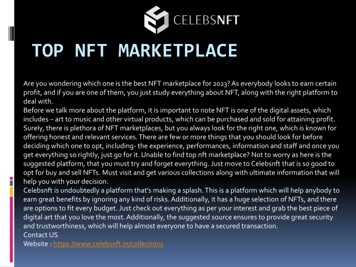 top nft marketplace