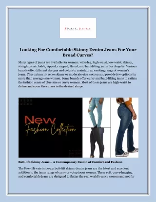Most Comfortable Trendy Butt-lifting Jeans in Windsor Hills