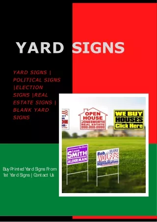 blank bandit yard signs fastbest yard signs from 1st yard signs