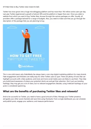 15 best sites to buy twitter likes instant safe