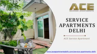 Stay in Style with Our Serviced Apartments in Delhi!