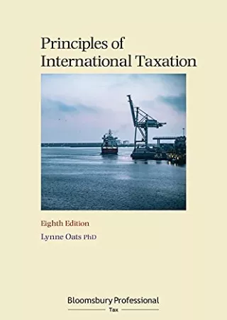 D!ownload (PDF) Principles of International Taxation