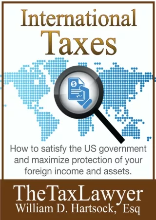 (PDF) D!ownload  BOOK International Taxes: How To Satisfy the US Government