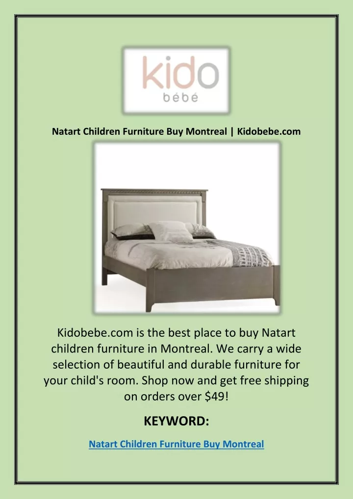 natart children furniture buy montreal kidobebe