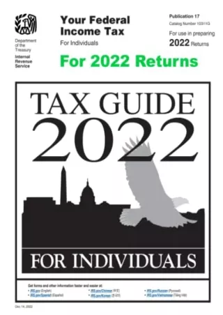 [PDF BOOK] ~READ~ Your Federal Income Tax For Individuals (Publication 17):