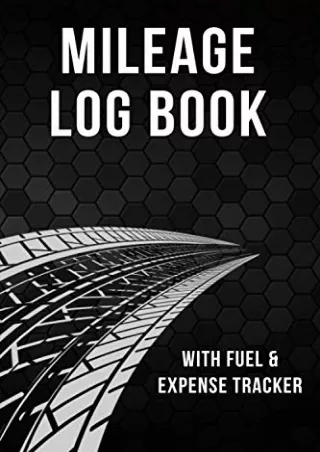 (PDF) D!ownload  BOOK Mileage Log Book: Vehicle Mileage Logbook for Taxes w