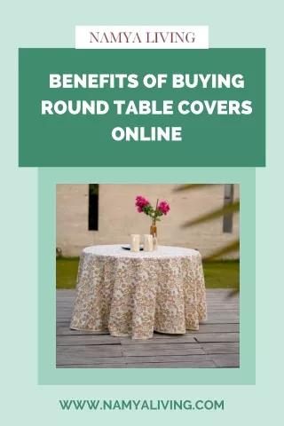 Buy Round Table Cover