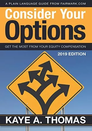 [PDF] D!ownload  Consider Your Options: Get the Most from Your Equity Compe