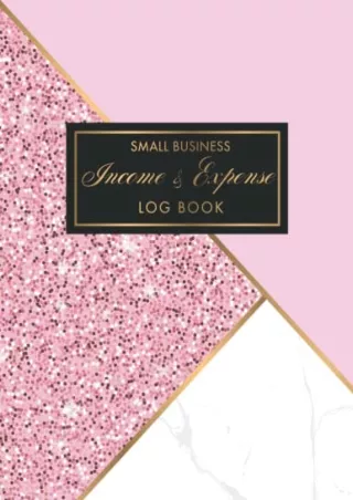 [PDF] D!ownload  Income and Expense Log Book Small Business: Pink Marble Co