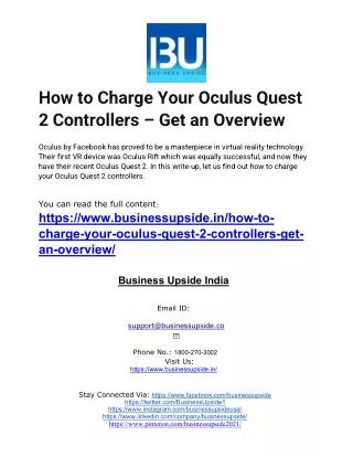 how to charge your oculus quest 2 controllers