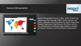 Genome Editing Market Key Players, Share, Trend, Applications, Segmentation and