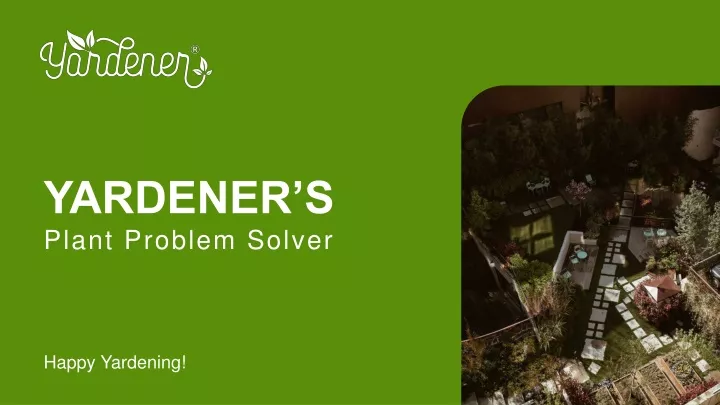 yardener s plant problem solver