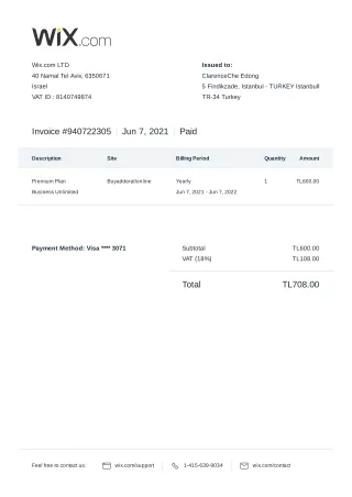 wix com ltd