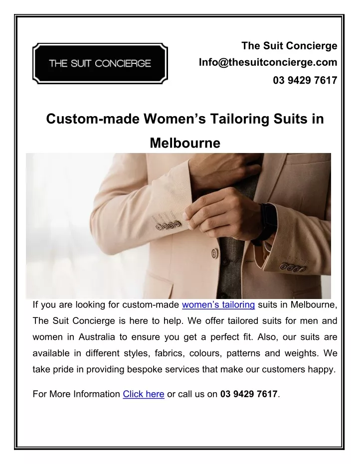 the suit concierge info@thesuitconcierge com