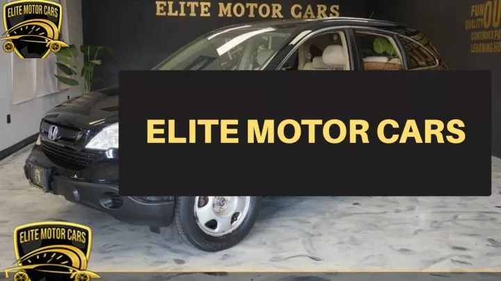 elite motor cars