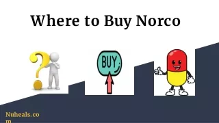 Where to buy Norco (for different dosages)