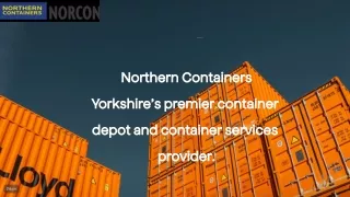 Container Services Company | Northern Containers