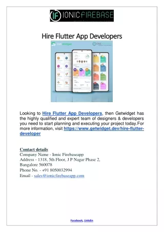 hire flutter app developers hire flutter
