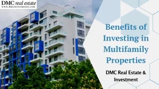 Benefits of Investing in Multifamily Properties