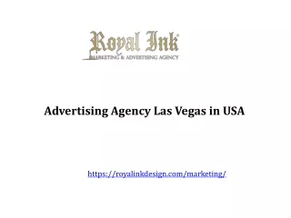 Advertising Agency Las Vegas in USA