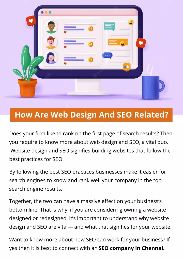 how are web design and seo related