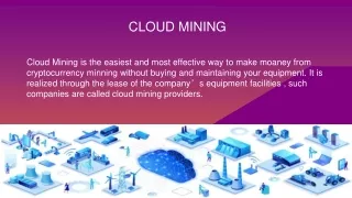 cloud mining