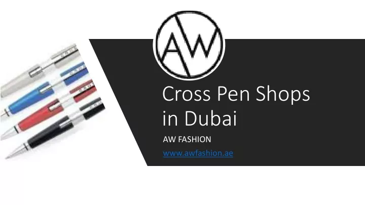 cross pen shops in dubai