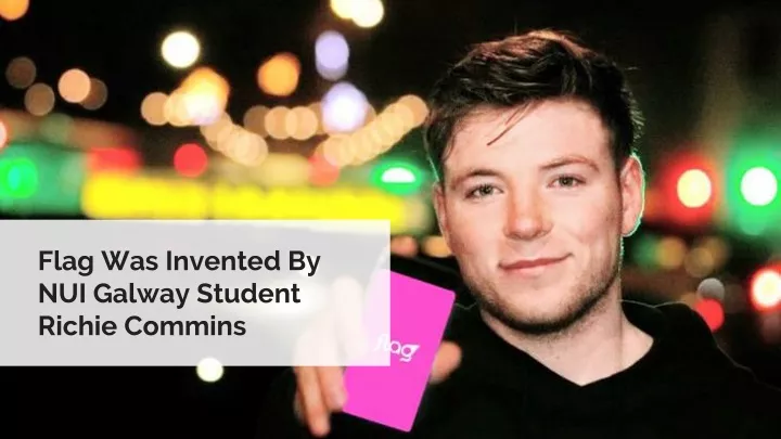 flag was invented by nui galway student richie commins