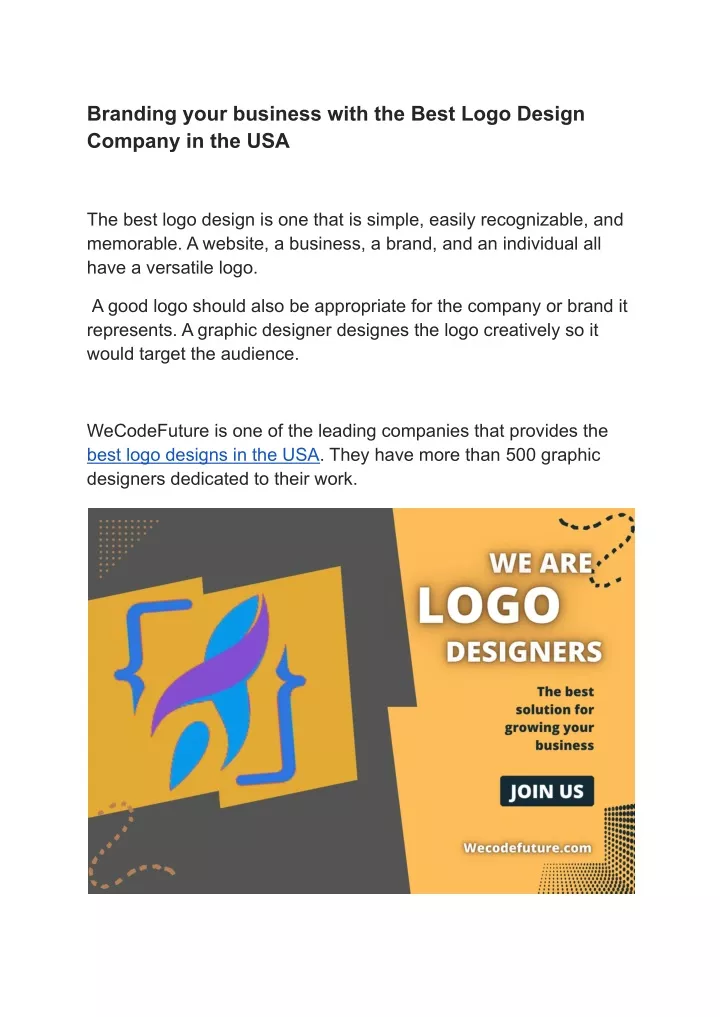 branding your business with the best logo design