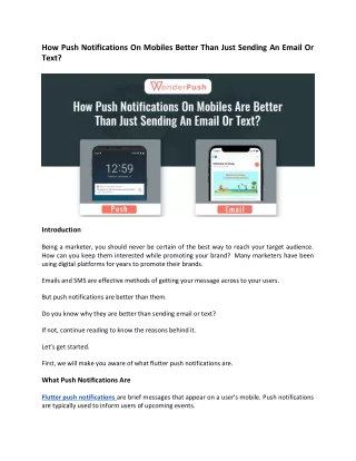 How Push Notifications On Mobiles Better Than Just Sending An Email Or Text.pdf