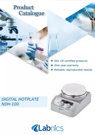 digital hotplate ndh 100