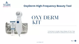 OxyDerm High Frequency Beauty Tool