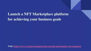 Benefits of utilizing NFT Marketplace Development
