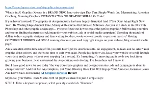 https www dope review com ai graphics kreator