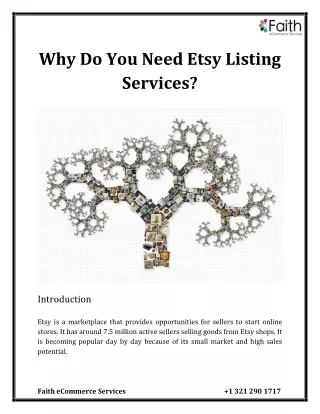why do you need etsy listing services