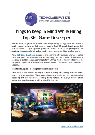 things to keep in mind while hiring things