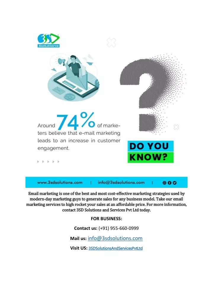 email marketing is one of the best and most cost