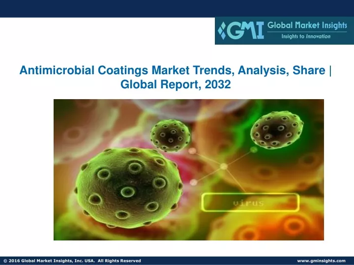 antimicrobial coatings market trends analysis