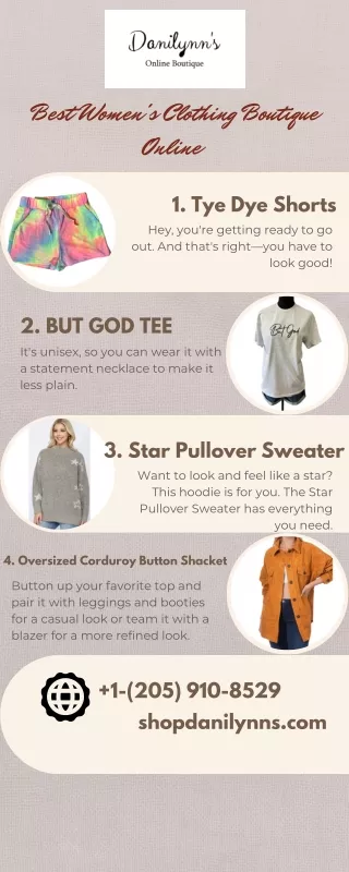 Best Women's Clothing Boutique Online