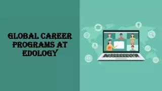 Global Career Programs at Edology