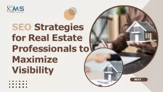 SEO Strategies for Real Estate Professionals to Maximize Visibility