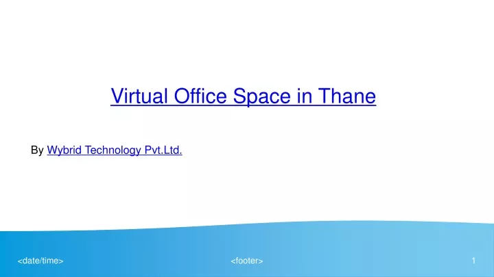 virtual office space in thane