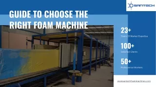 Guide To Choose The Right Foam Machine
