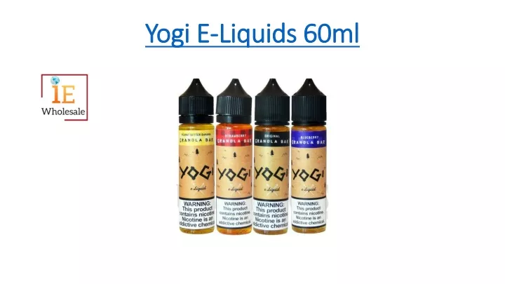 yogi e liquids 60ml