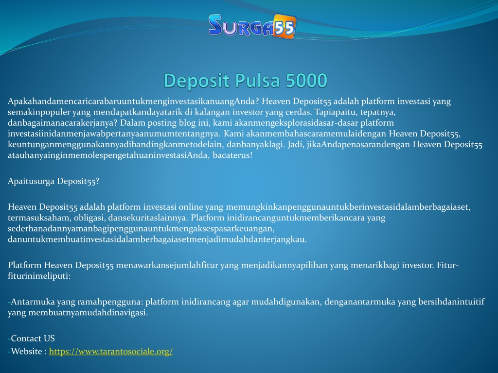 ion deposit pulsa