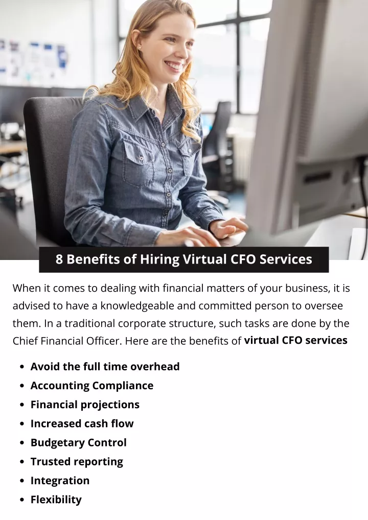 8 benefits of hiring virtual cfo services